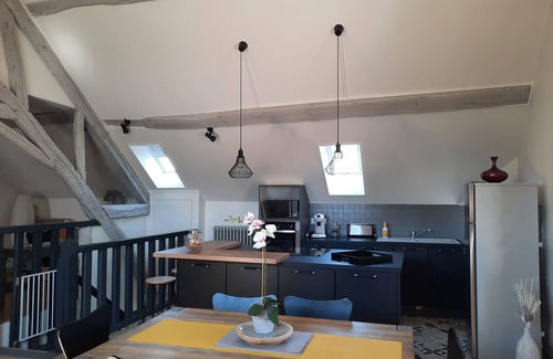Saint-Claude-de-Diray Apartment | Between CHAMBORD and BLOIS Spacious 125m2 apartment