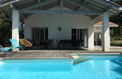 Arcangues Villa | BiarritzArcangues villa quiet design 170 m 2 greenery heated pool, 8 per