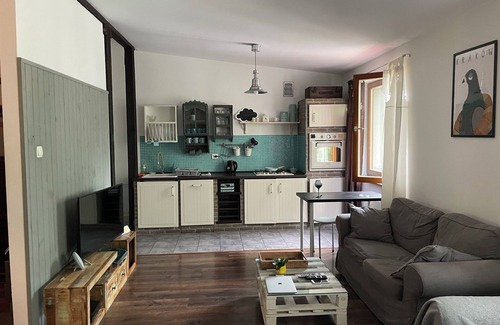 Nowa Huta Condo | Big loft at city centre