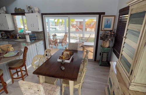 Big Pine Key House | Big Pine Key House 4/2 with 75’ dock and a stunning bay view.