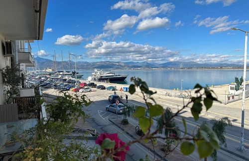 Nafplion City Centre Apartment | Big size appartment at the port of the old city of Nafplio with view to the sea.