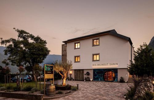 Magre sulla Strada del Vino Apartment | Bio Weingut Sanin im Südtirols Süden