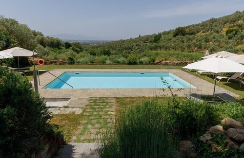 Larciano Apartment | Bioagriturismo Benessere LA COLLINA - LA MAGNOLIA - with a magnificent view