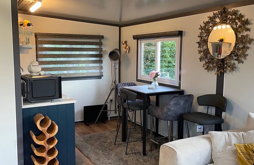 Otley Cabin | Birch tree lodge set in 3 acres