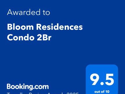 Paranaque Apartment | Bloom Residences Condo 2Br