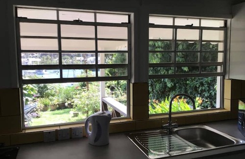 Marigot Bay Apartment | Blue bamboo apartment Marigot bay.