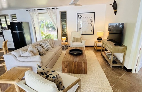 Huahine House | Blue Coral House, Luxury waterfront, Huahine
