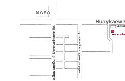 Huay Kaew Apartment | Blue house Near Nimman,Maya,Shopping area