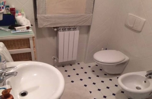 San Salvo Marina Apartment | Blue like the sea, ground floor apartment with large terrace.