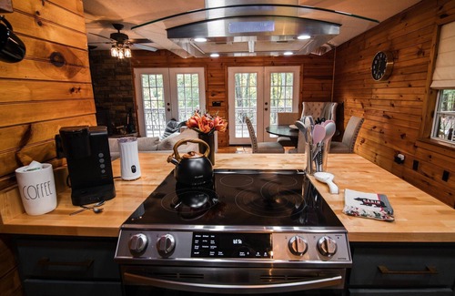 My Mountain Cabin | Blue Ridge Cabin w Hot tub, Firepit, Game Rm; Pets ok, 7Acres