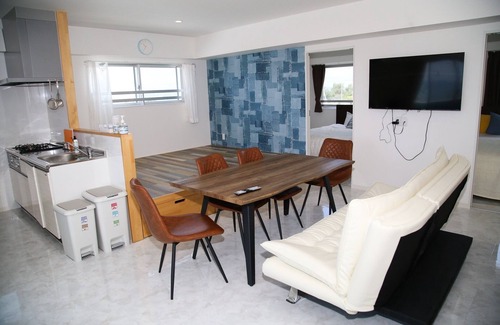 Uruma Apartment | Blue Room/Uruma Okinawa
