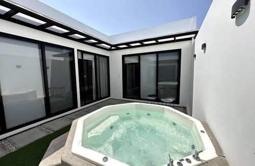 Punta Blanca Villa | Blue Villa in Punta Blanca · 3 bedrooms · 7 beds · 3 baths