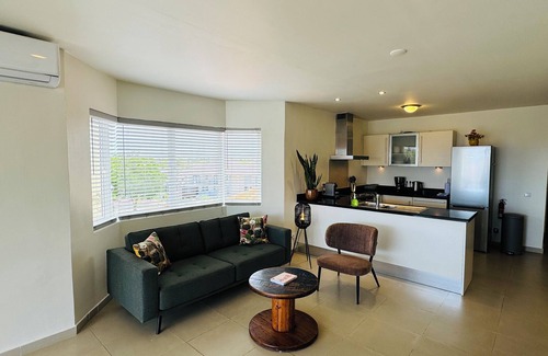 Sint Michiel Apartment | Bluebay - TT#12: Poolside Ocean View - AIRCO