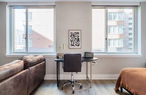 Foggy Bottom Apartment | Blueground | Foggy Bottom studio apartment