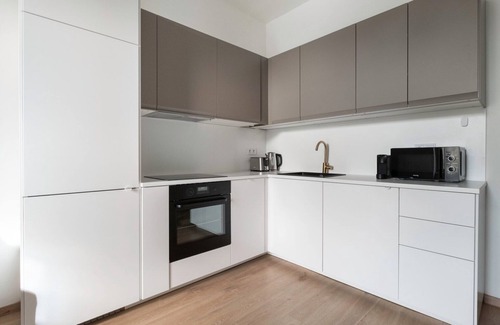 Vrsovice Apartment | Blueground | Vršovice, near renaissance–style park (PRG-7)