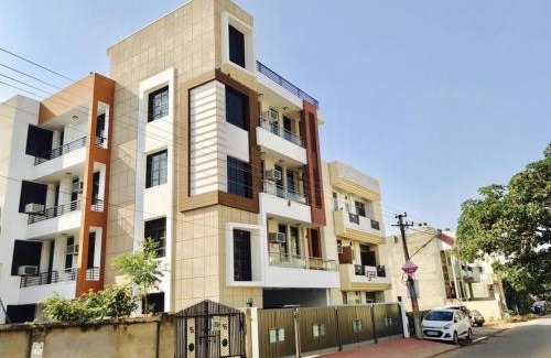 Vaishali Nagar Apartment | BluO 2BHK Jaipur - Balcony, Terrace Garden, Parking, Lift