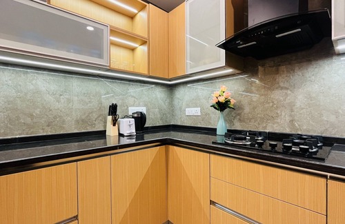 Saket Apartment | BluO 4BHK Saket Max - Lift, Balcony, Parking