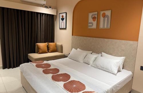 Knowledge Park III Apartment | Blush & Bloom Luxury Stay in Greater Noida