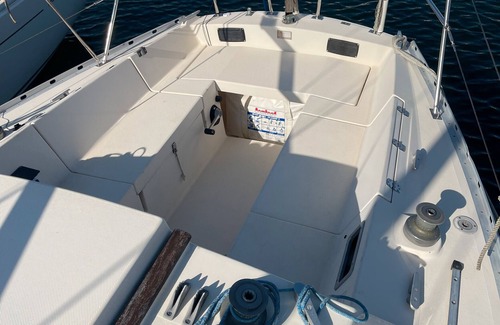 Cherbourg-en-Cotentin Boat Rental | Boat 'Voilier Miraflores' with Sea View, Private Terrace and Wi-Fi