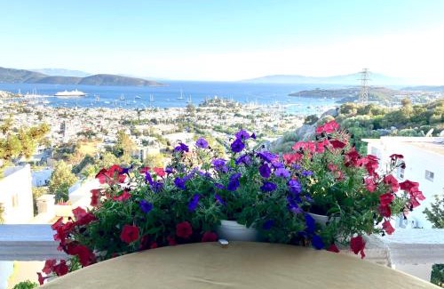 Bodrum City Center Villa | BODRUM BURCU VILLA , Magnificent Sea View, Cozy, Free Otopark, Free Wifi