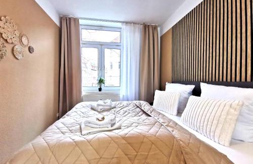 Andreasvorstadt Apartment | BohnApartments Junior SUITE Blume 14 - Nähe Dom - WLAN