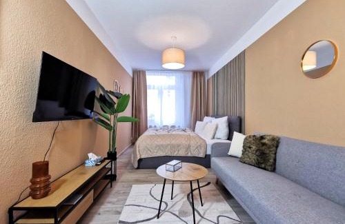 Andreasvorstadt Apartment | BohnApartments Junior SUITE Blume 14 - Nähe Dom - WLAN