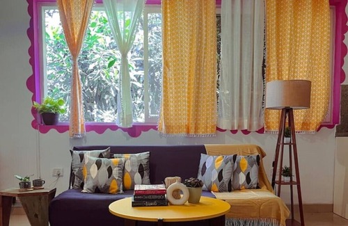 Siolim Apartment | Boho chic art retreat with charming attic in Siolim