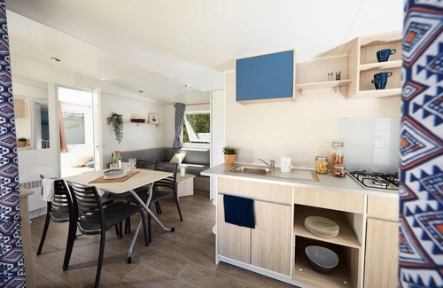 Vernioz House | Bontemps Campsite* - Mobile home Loft Premium 4 rooms 6 people Air-conditioned Dishwasher