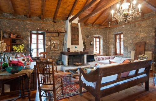 Kefalochori Ski Chalet | "Book Mariolata Stone House: Greece's Nature Retreat!"
