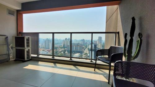 Santo Amaro Apartment | BookSampa 211 Lume 400m metrô Alto da Boa Vista