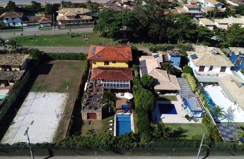 Regiao dos Lagos House | Mansion with pool in front of stylish beach - Búzios