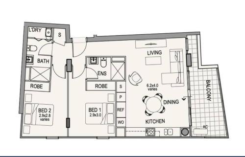 Braddon Apartment | Braddon-CBD-2 Bedroom Apt