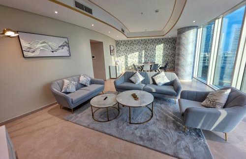 Manama Apartment | Brand New 2BR Stunning Sea & Sunset Views