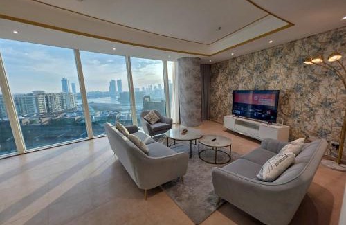 Manama Apartment | Brand New 2BR Stunning Sea & Sunset Views