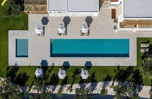 Kato Gouves Villa | Brand new 8 bedroom villa with a heated pool