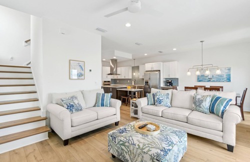Ocean Cay House | Brand New and Just Listed! Luxury 3-Story Beachside Rental | Pool | Ocean Views/Sleeps 16