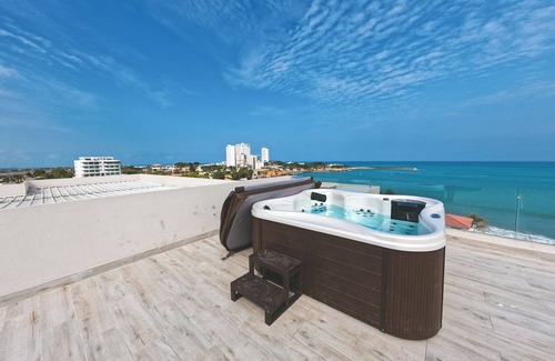 Salinas Condo | Brand New Beachfront Condo in Punta Blanca, Ecuador!