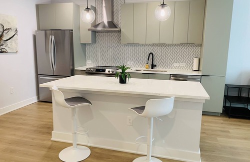 West Campus Condo | Brand New Condo w Rooftop Terrace & Free Parking