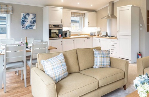 Downham Market Ski Chalet | Brand new for 2023. Luxury lodge with a stylish finish.
