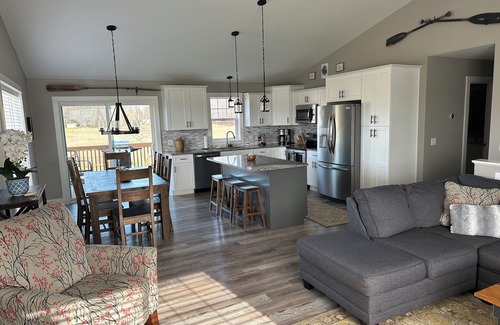 Thompsonville House | Brand new house across from Crystal Mountain Resort. Great for family gatherings