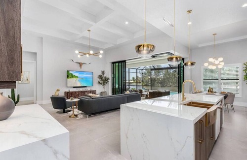 Burnt Store Villa | BRAND NEW Luxury Villa w/Heated and Chilled Pool