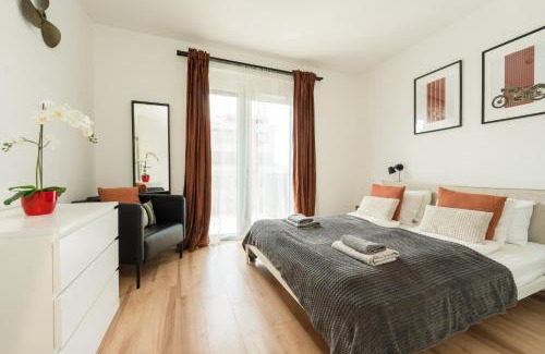Csarnok negyed Apartment | Brand New Modern Apartment-2 Rooms-Balcony-Garage
