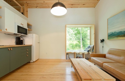 Kenilworth Cabin | Brand New Nordic Cabin, Hot Tub, Fireplace, Uber Downtown!