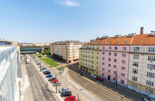 Palmovka Apartment | Brand new two room apartment #64 in Elite Rezidence with free secure parking