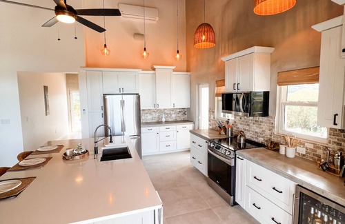 Gregory Town House | Brand New Waterfront Home on Secluded Cove, Walk to Restaurants, Bars, Stores