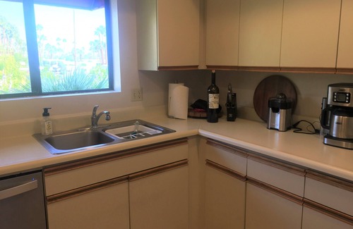 Canyon Corridor Condo | Breathtaking mountain views from this very private, updated Mid Century condo!