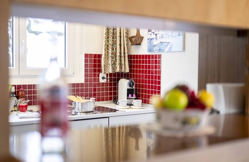 Engadin Scoul Apartment | Brentschpark No. 13: Cosy 2.5-room apartment in the quietly located Brentschpark