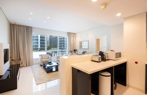 Business Bay Apartment | Bright 1 Bedroom at Water's Edge, Business Bay