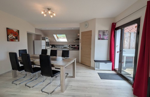 Le Thillot Apartment | Bright 3-bedroom apartment, terrace, near shops and skiing, with WiFi