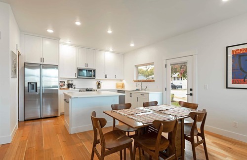Rose Park House | Bright, airy, contemporary home located in central Missoula with mountain views